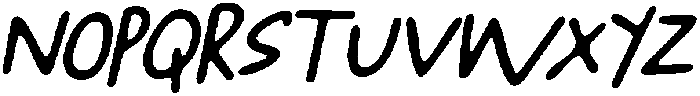 CS Wantage Drawn Italic otf (400) Font UPPERCASE