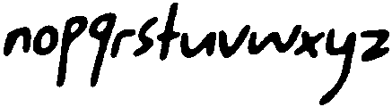 CS Wantage Drawn Italic otf (400) Font LOWERCASE