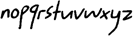 CS Wantage Italic otf (400) Font LOWERCASE
