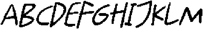 CS Wantage Pixel Regular otf (400) Font UPPERCASE