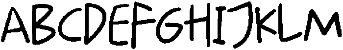 CS Wantage Regular otf (400) Font UPPERCASE