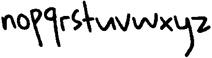 CS Wantage Reverse Italic otf (400) Font LOWERCASE