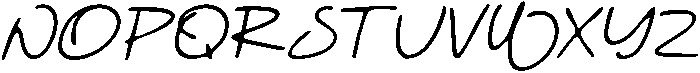 CS Wardine Drawn Italic otf (400) Font UPPERCASE