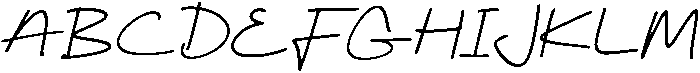 CS Wardine Italic otf (400) Font UPPERCASE