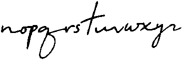 CS Wardine Italic otf (400) Font LOWERCASE