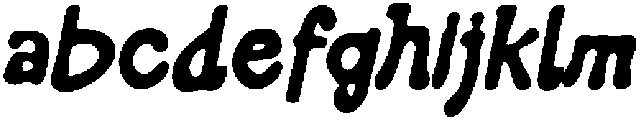 CS Warped Drawn Italic otf (400) FONT