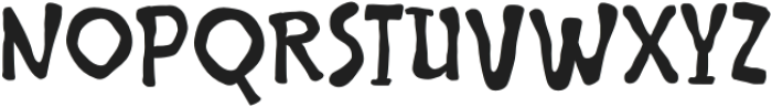 CS Warped Regular otf (400) Font UPPERCASE