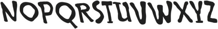 CS Warped Reverse Italic otf (400) Font UPPERCASE
