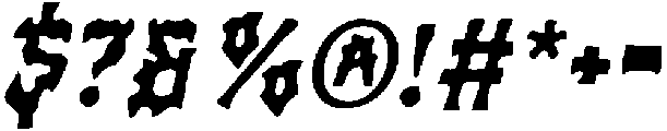 CS Watcher Drawn Italic otf (400) Font OTHER CHARS