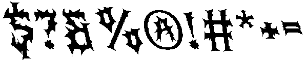 CS Watcher Reverse Italic otf (400) Font OTHER CHARS