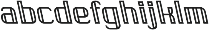 CS Watson Reverse Italic otf (400) Font LOWERCASE