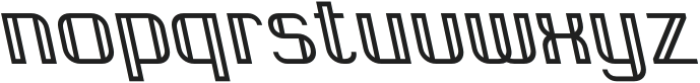 CS Watson Reverse Italic otf (400) Font LOWERCASE