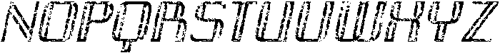 CS Watson Stamp Italic otf (400) Font UPPERCASE