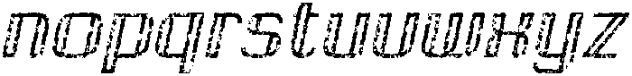 CS Watson Stamp Italic otf (400) Font LOWERCASE