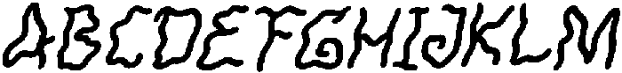 CS Wavelle Italic otf (400) Font UPPERCASE