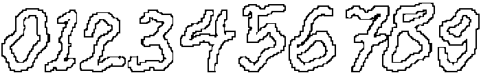 CS Wavelle Pixel Outline otf (400) Font OTHER CHARS