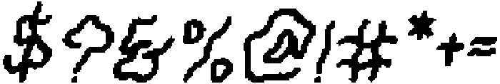 CS Wavelle Pixel Regular otf (400) Font OTHER CHARS