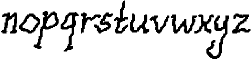 CS Wavelle Pixel Regular otf (400) Font LOWERCASE