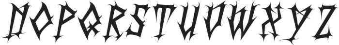 CS Wendigo Italic otf (400) Font UPPERCASE