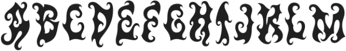CS Werewolf Regular otf (400) Font UPPERCASE