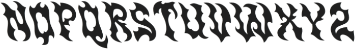 CS Werewolf Reverse Italic otf (400) Font LOWERCASE