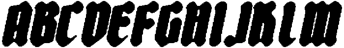 CS Weslia Drawn Italic otf (400) Font UPPERCASE