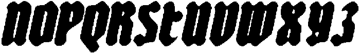 CS Weslia Drawn Italic otf (400) Font UPPERCASE