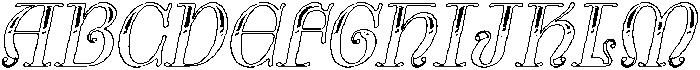 CS Whale Stippled Italic otf (400) Font