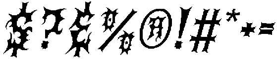 CS Whicker Italic otf (400) Font OTHER CHARS