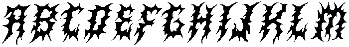 CS Whicker Italic otf (400) Font UPPERCASE