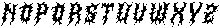 CS Whicker Italic otf (400) Font UPPERCASE