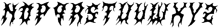 CS Whicker Italic otf (400) Font LOWERCASE