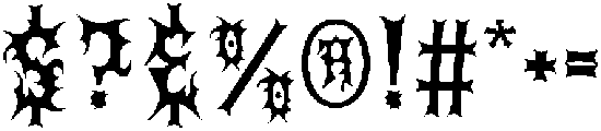 CS Whicker Regular otf (400) Font OTHER CHARS