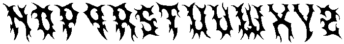 CS Whicker Reverse Italic otf (400) Font LOWERCASE