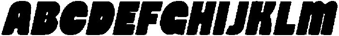 CS Whitney Drawn Italic otf (400) Font UPPERCASE
