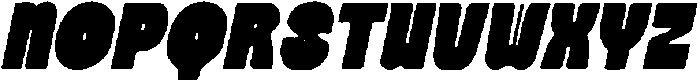 CS Whitney Drawn Italic otf (400) Font UPPERCASE