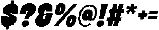 CS Whitney Pixel Regular otf (400) Font OTHER CHARS