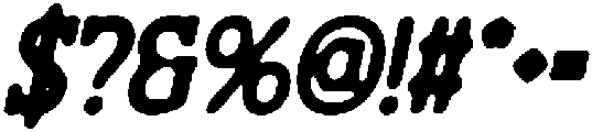 CS Wichita Drawn Italic otf (400) Font OTHER CHARS