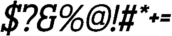 CS Wichita Italic otf (400) Font OTHER CHARS