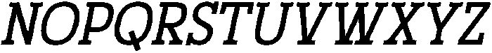 CS Wichita Italic otf (400) Font UPPERCASE