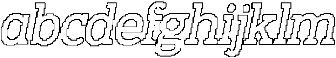CS Wichita Pixel Outline otf (400) FONT