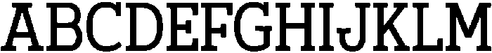 CS Wichita Regular otf (400) Font UPPERCASE