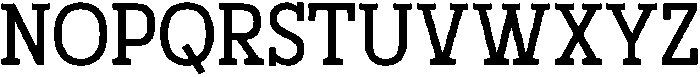 CS Wichita Regular otf (400) Font UPPERCASE