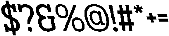 CS Wichita Reverse Italic otf (400) Font OTHER CHARS