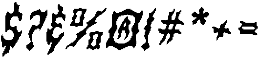 CS Wildfire Drawn Italic otf (400) Font OTHER CHARS