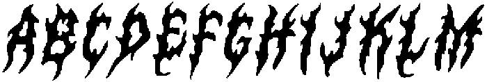 CS Wildfire Drawn Italic otf (400) Font UPPERCASE