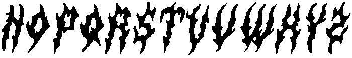 CS Wildfire Drawn Italic otf (400) Font UPPERCASE