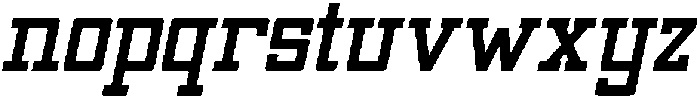 CS Wilford Italic otf (400) Font LOWERCASE