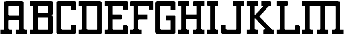 CS Wilford Regular otf (400) Font UPPERCASE