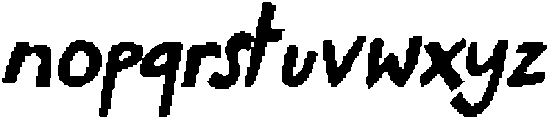CS Wilkes Pixel Regular otf (400) Font LOWERCASE